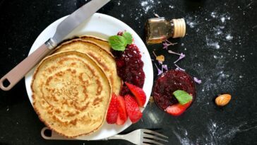 pancake on plate - 10 awesome keto quick breakfast recipes
