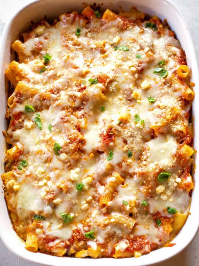 baked ziti - The Best Baked Ziti