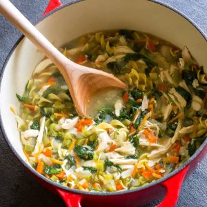 healthy vegetable soup - Healthy Vegetable Chicken Soup