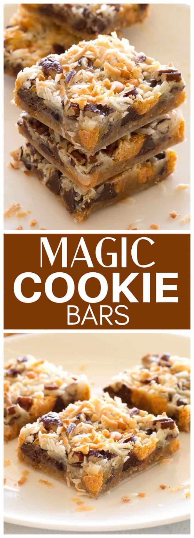 magic cookie bars - Magic Cookie Bars