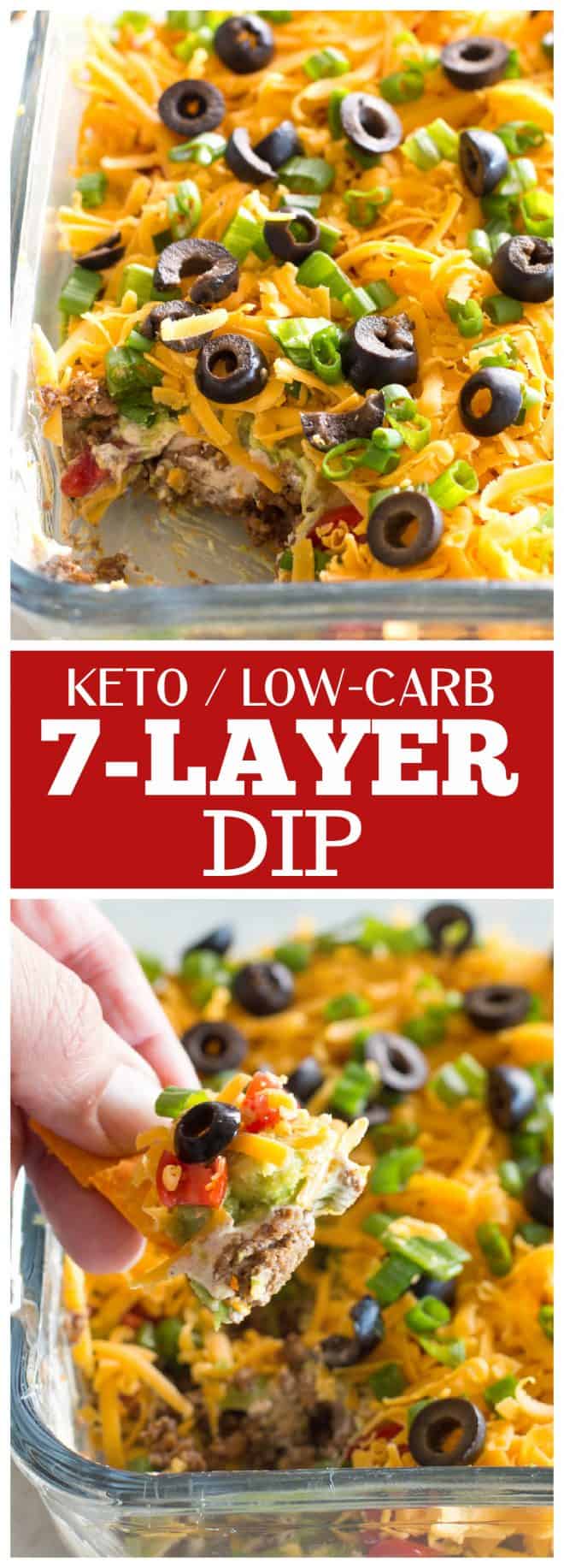 fb image - Keto Seven Layer Dip