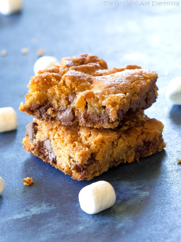 fb image - Marshmallow Blondies