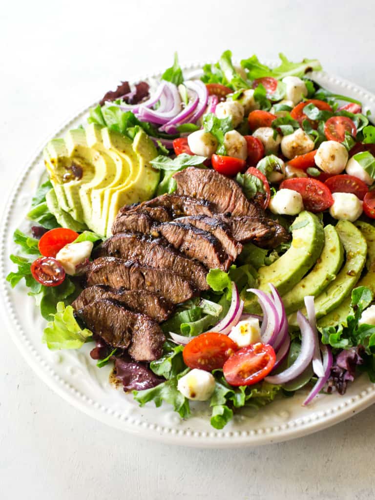 fb image - Caprese Steak Salad