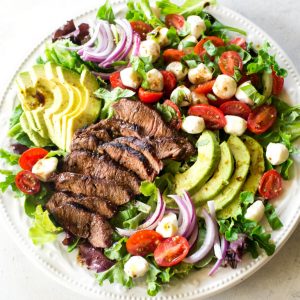 fb image - Caprese Steak Salad