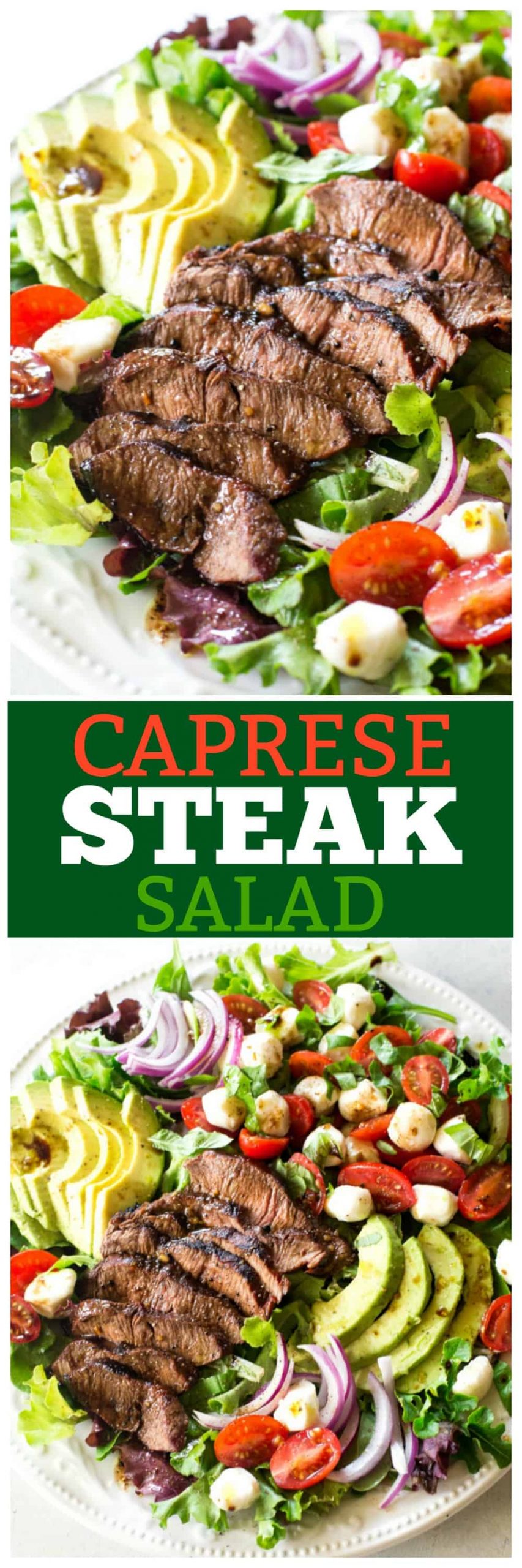 fb image scaled - Caprese Steak Salad