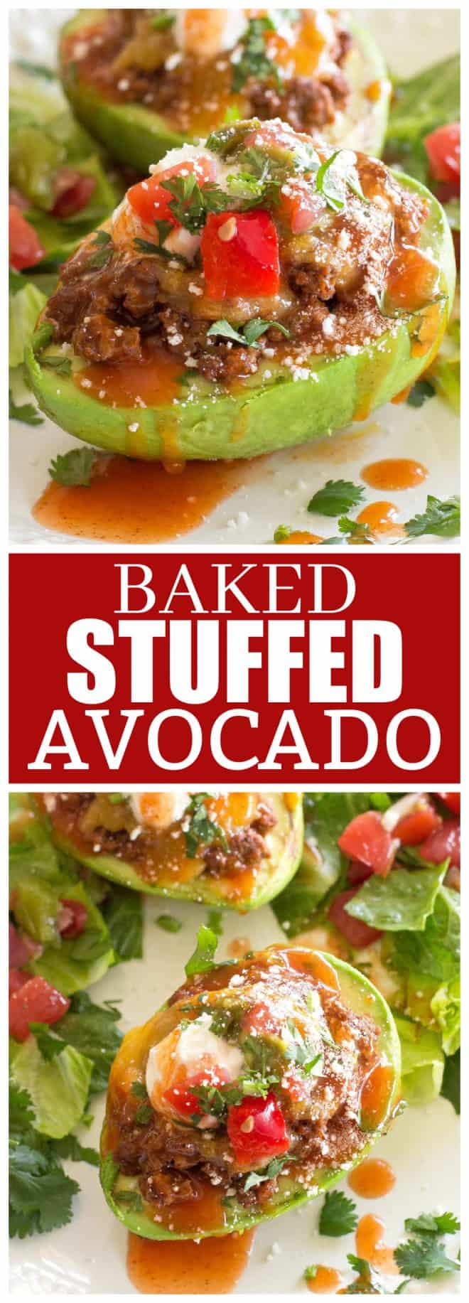 fb image - Baked Stuffed Avocado