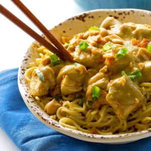 Thai Coconut Peanut Chicken - fb image 142