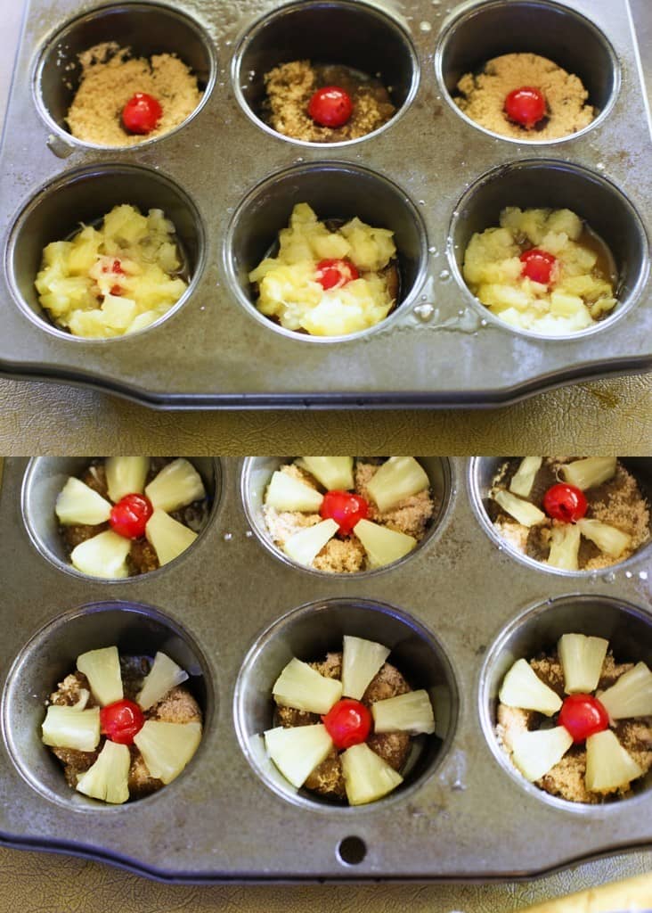 fb image - Pineapple Upside Down Cupcakes