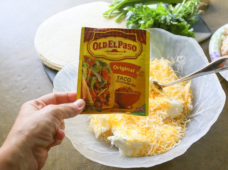 fb image - Chicken Enchilada Roll Ups