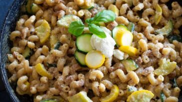 fb image - One-Pan Creamy Zucchini Pasta