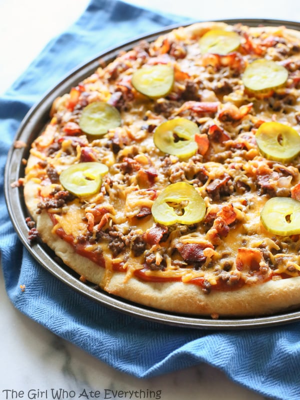 fb image - Bacon Cheeseburger Pizza