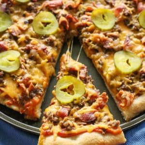 fb image - Bacon Cheeseburger Pizza