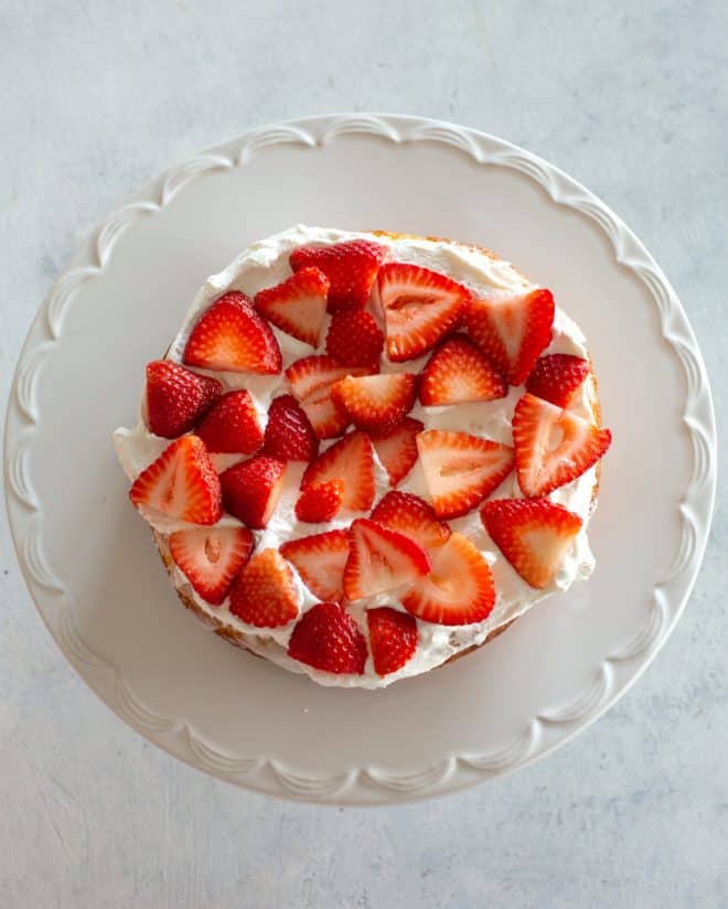 fb image - Strawberry Shortcake with Almond Glaze