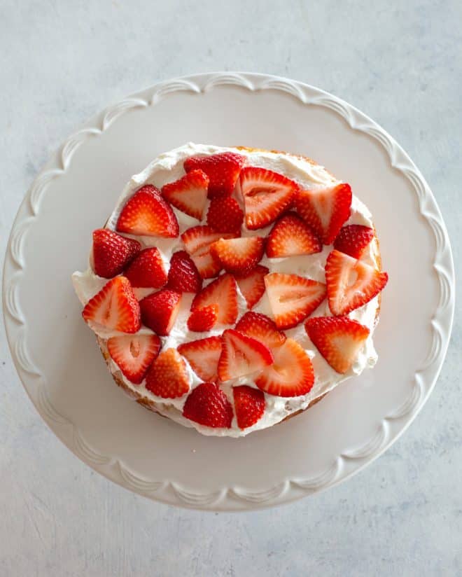 Strawberry Shortcake with Almond Glaze - fb image 55 fb image - Strawberry Shortcake with Almond Glaze