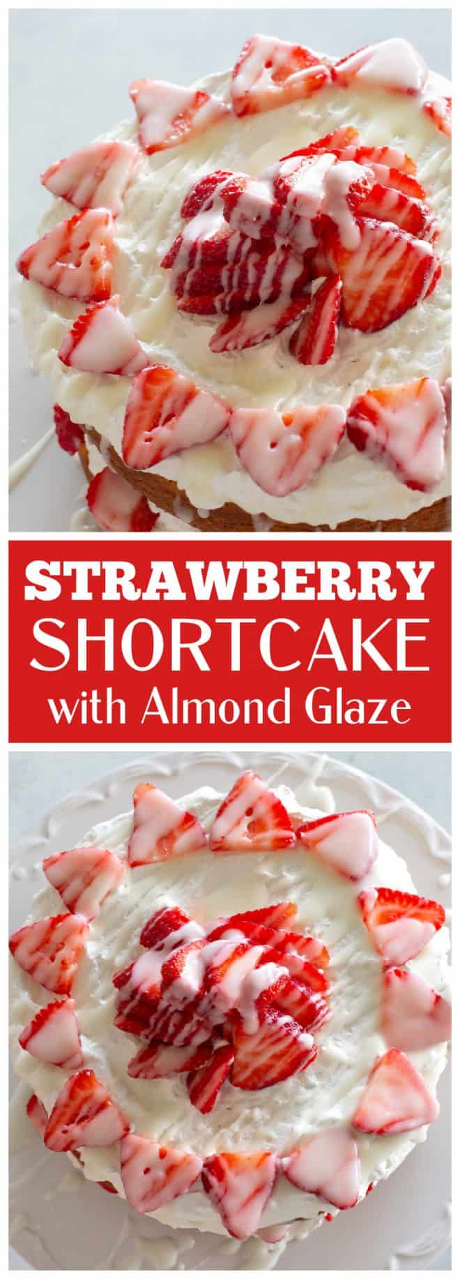 Strawberry Shortcake with Almond Glaze - fb image 72 fb image - Strawberry Shortcake with Almond Glaze