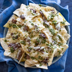 fb image - Steak Chimichurri Nachos