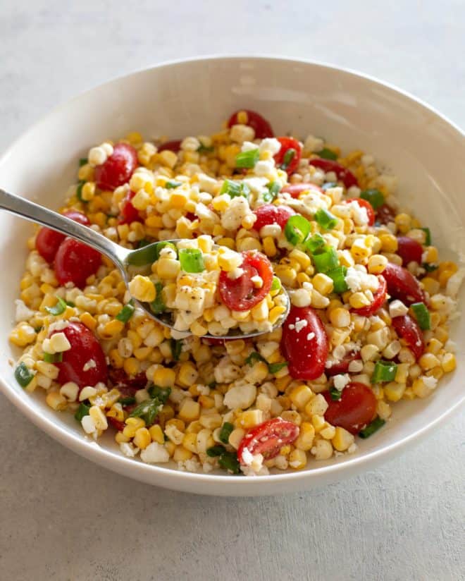 fb image - Corn, Tomato, and Feta Salad