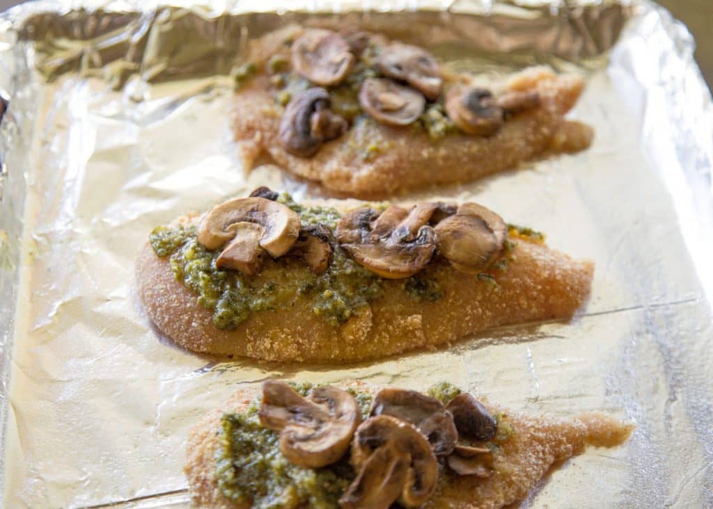 fb image - Pesto Mushroom Chicken