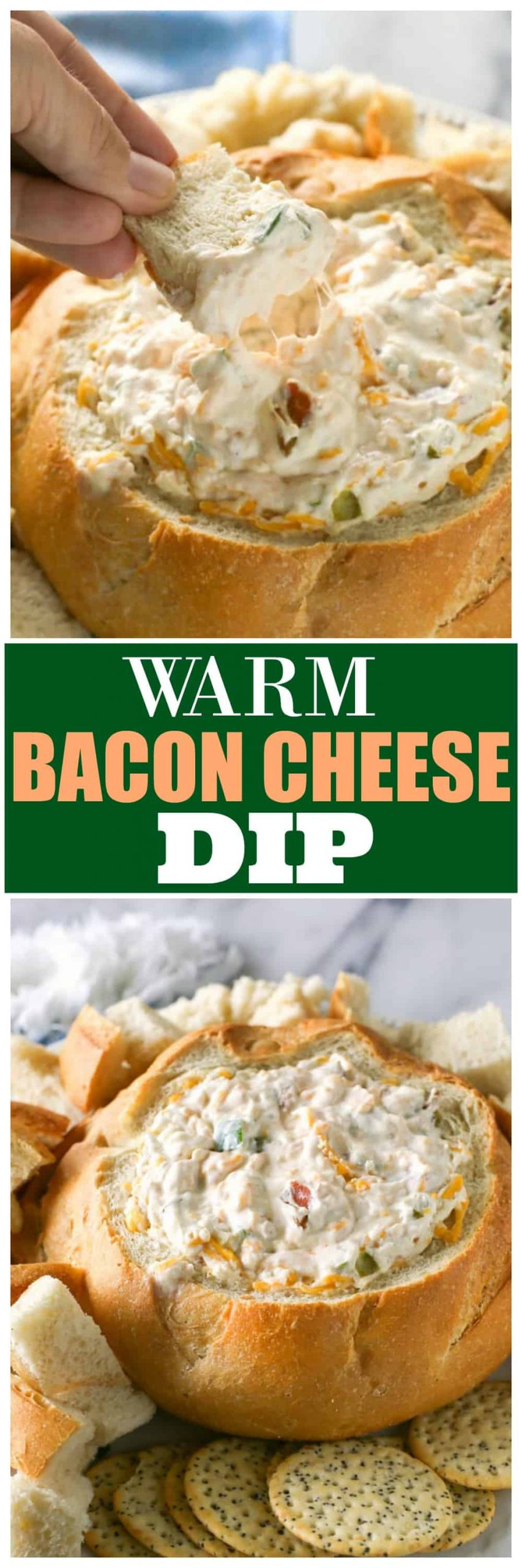 Warm Bacon Cheese Dip