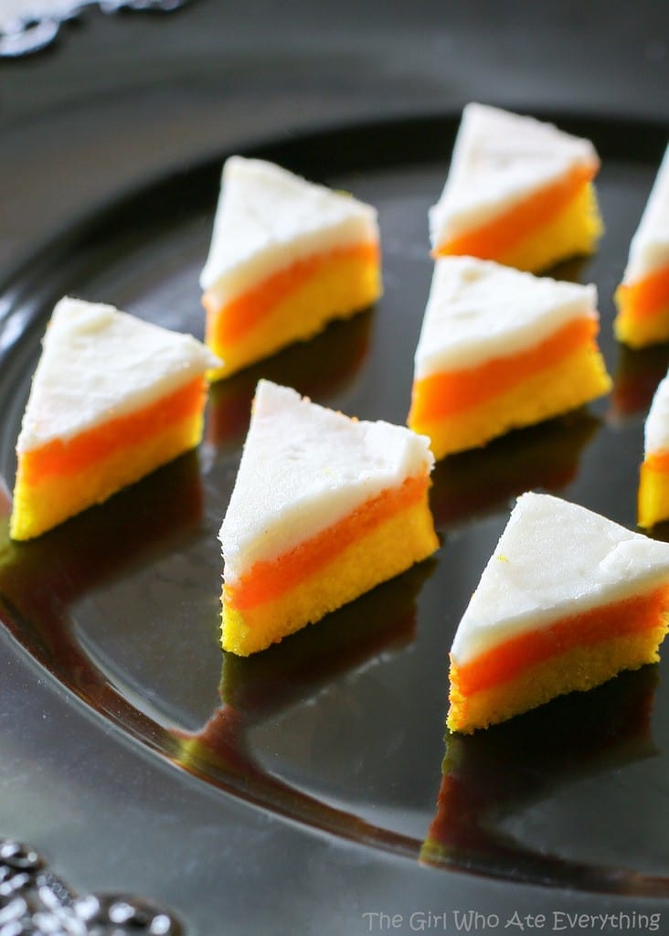 fb image - Candy Corn Sugar Cookies