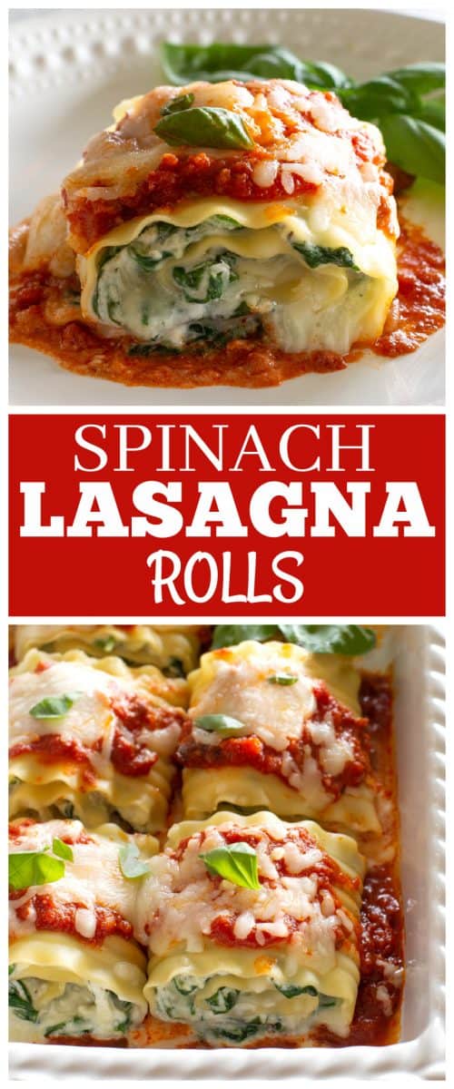 fb image - Spinach Lasagna Roll Ups