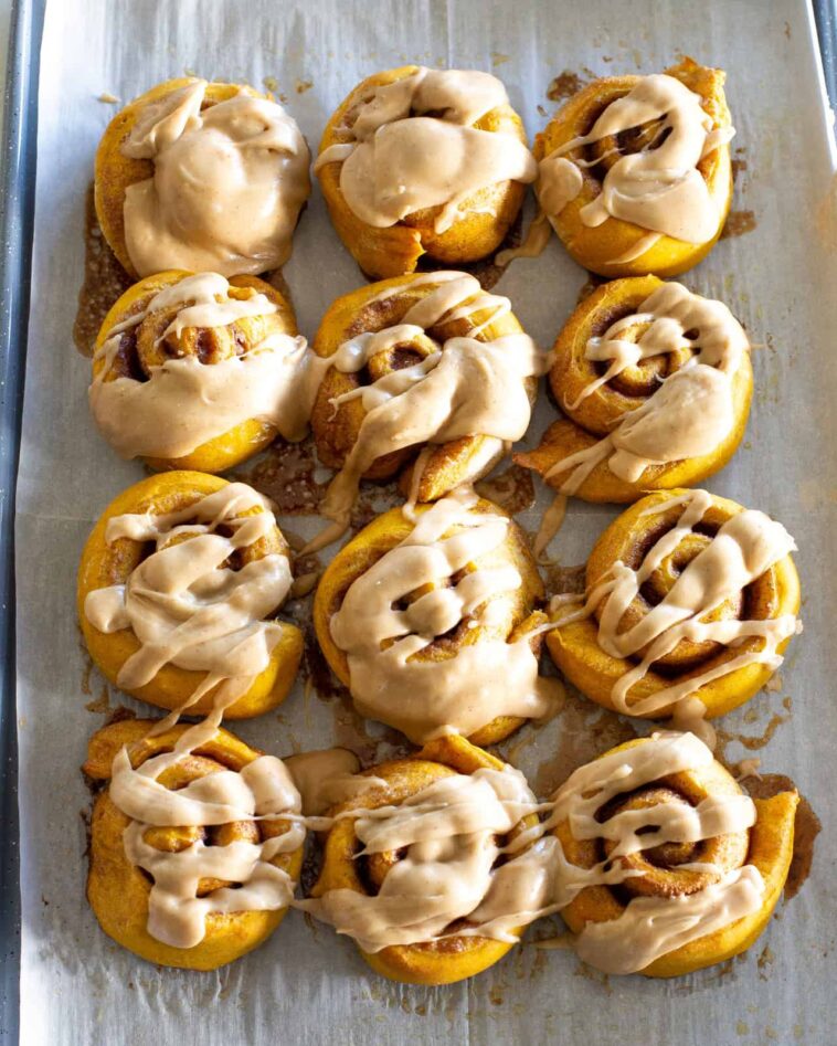 fb image - Pumpkin Cinnamon Rolls