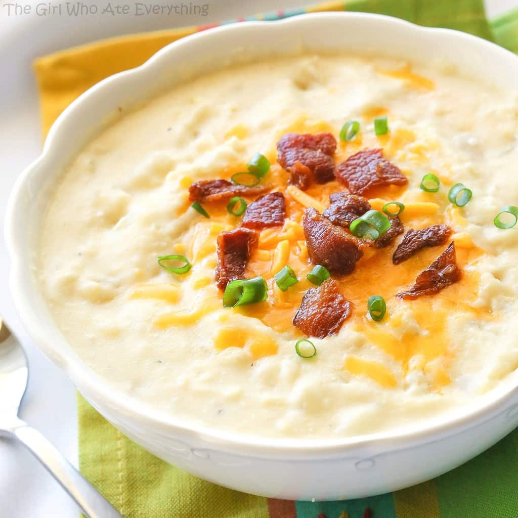 fb image - Crockpot Potato Soup