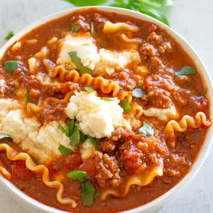 fb image - Lasagna Soup