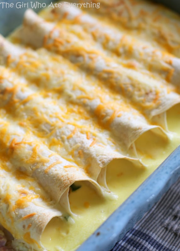 fb image - (Overnight) Ham and Cheese Breakfast Enchiladas