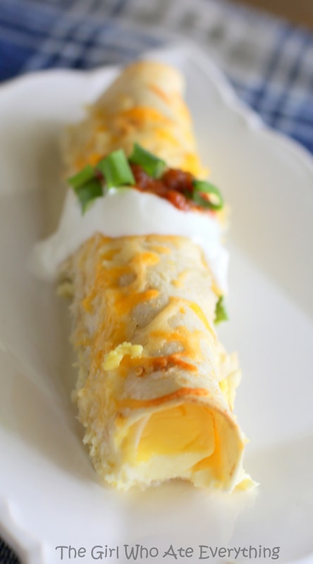 fb image - (Overnight) Ham and Cheese Breakfast Enchiladas