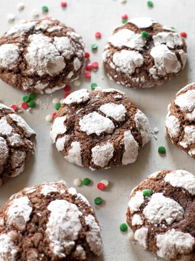 fb image - Chocolate Crinkle Cookies