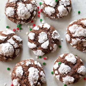 fb image - Chocolate Crinkle Cookies