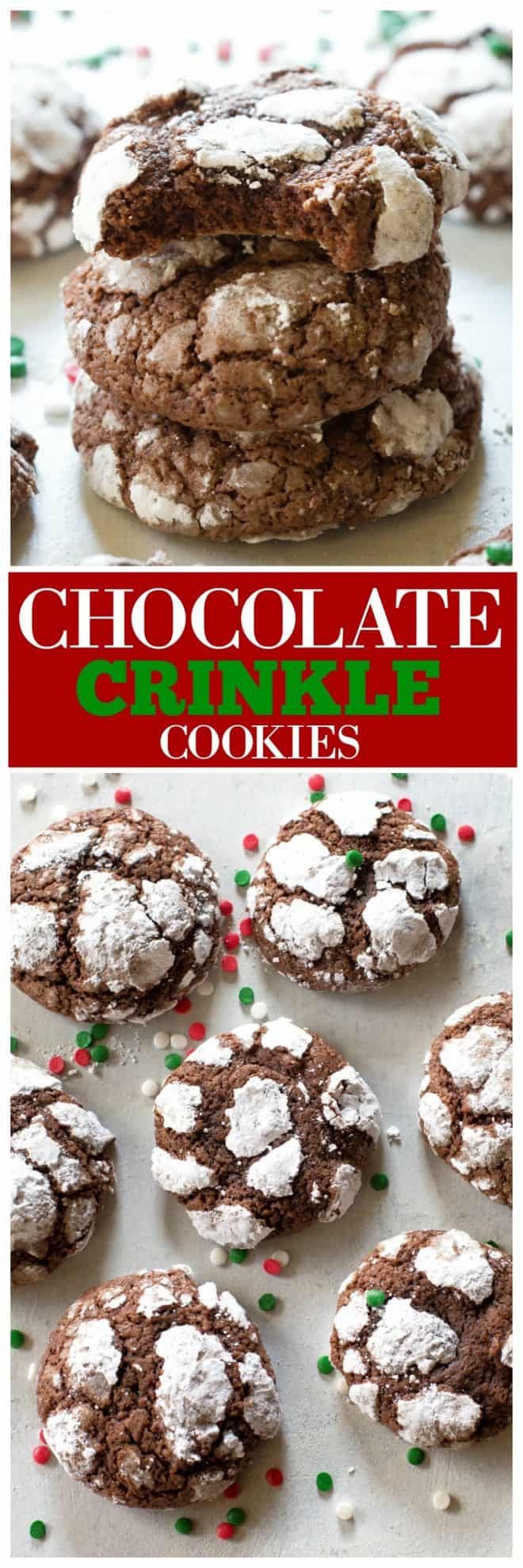 fb image - Chocolate Crinkle Cookies