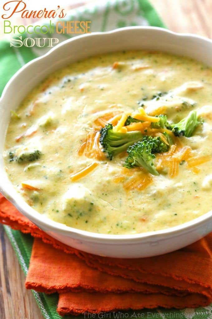 fb image - Panera’s Broccoli Cheddar Soup