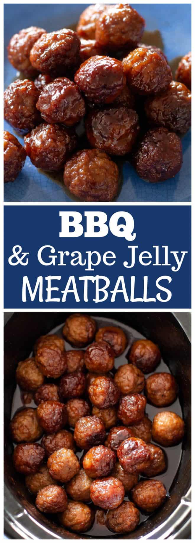 fb image - BBQ and Grape Jelly Meatballs