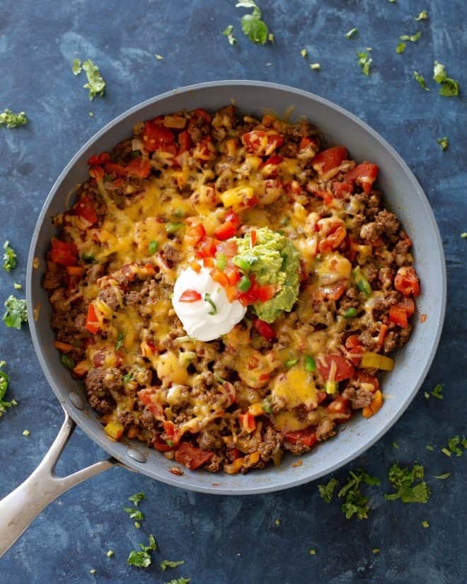 fb image - Taco Skillet (low-carb/Keto)