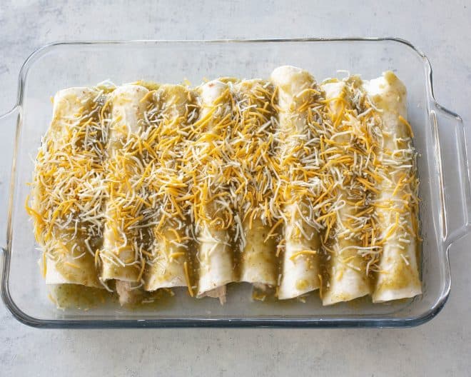 fb image - Chicken and Spinach Enchiladas