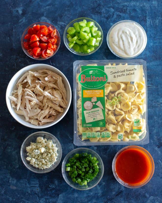 fb image - Buffalo Chicken Tortellini Salad