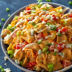 fb image - Buffalo Chicken Tortellini Salad