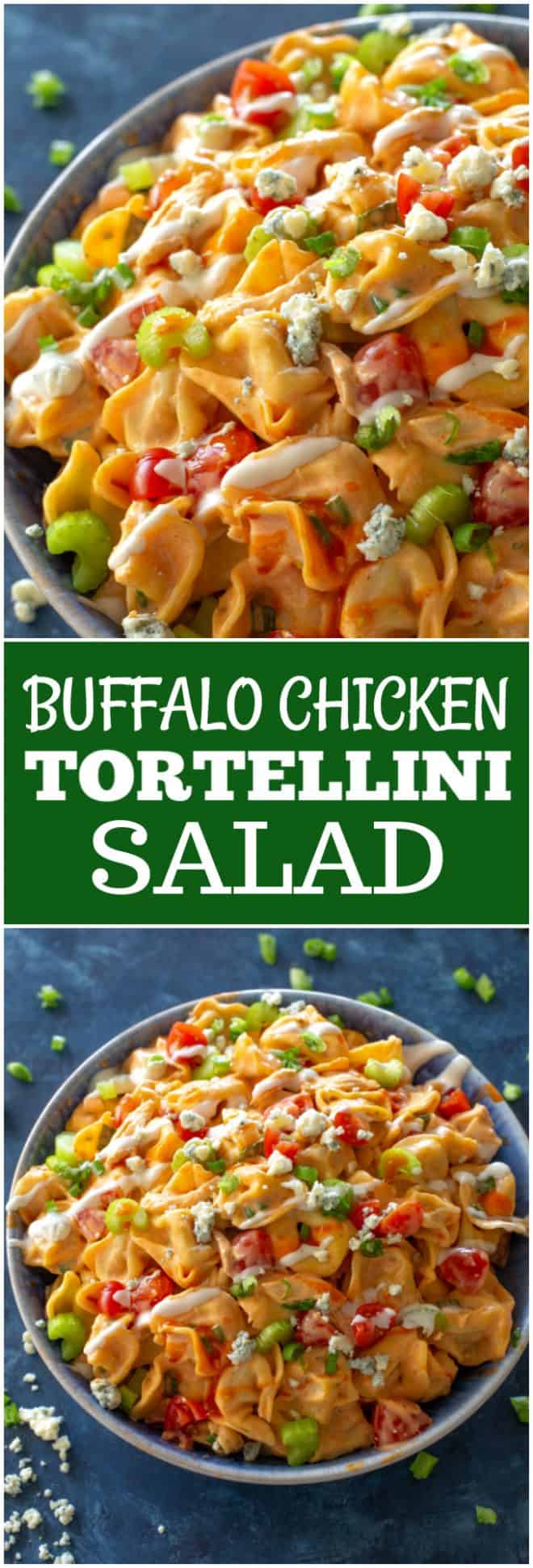buffalo chicken tortellini salad
