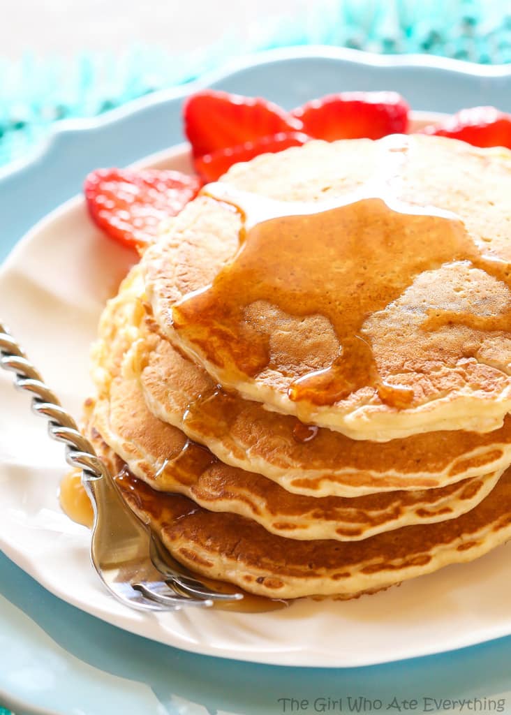 fb image - Healthy Oatmeal Pancakes