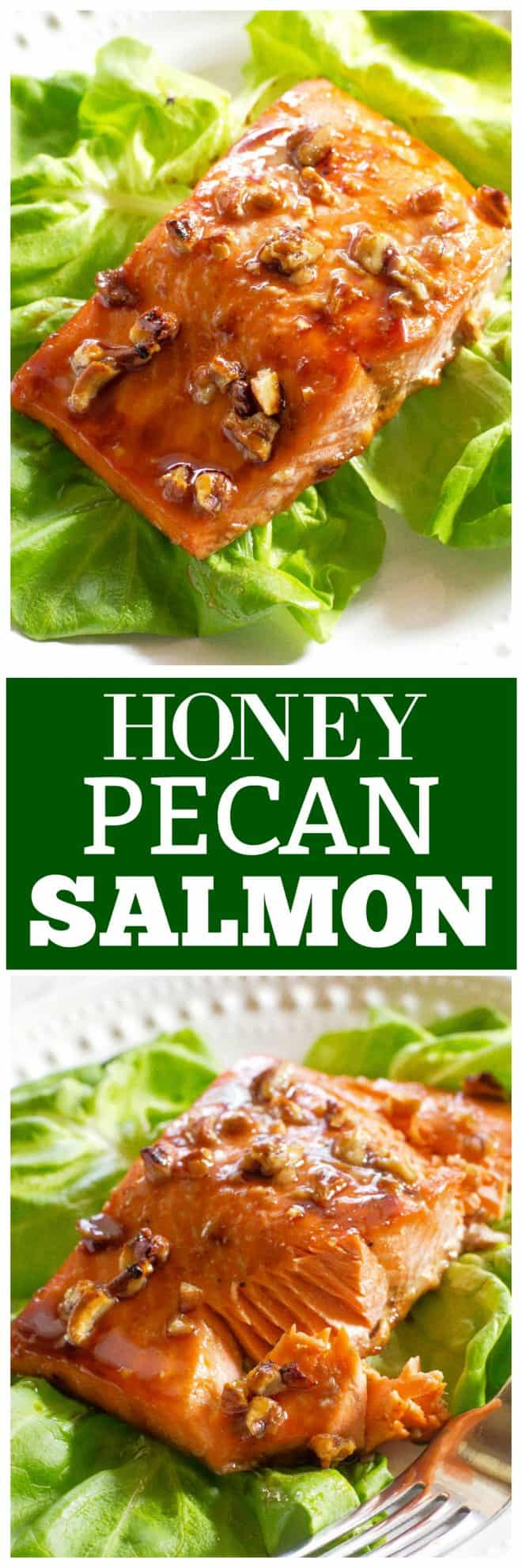 Honey Pecan Salmon