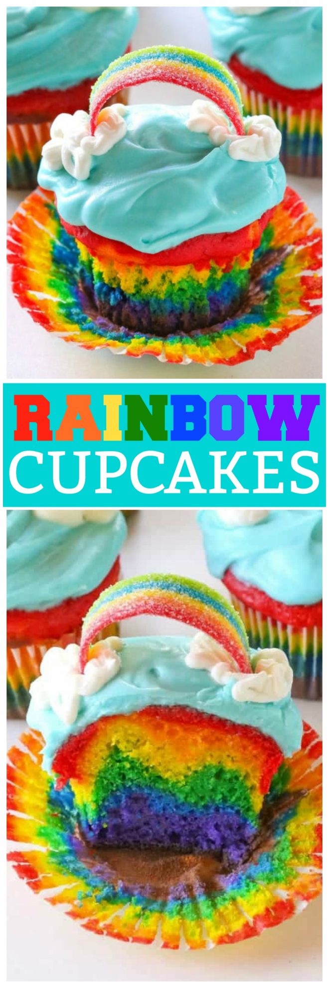 fb image - Rainbow Cupcakes