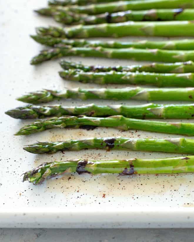 fb image - Roasted Asparagus with Balsamic Browned Butter