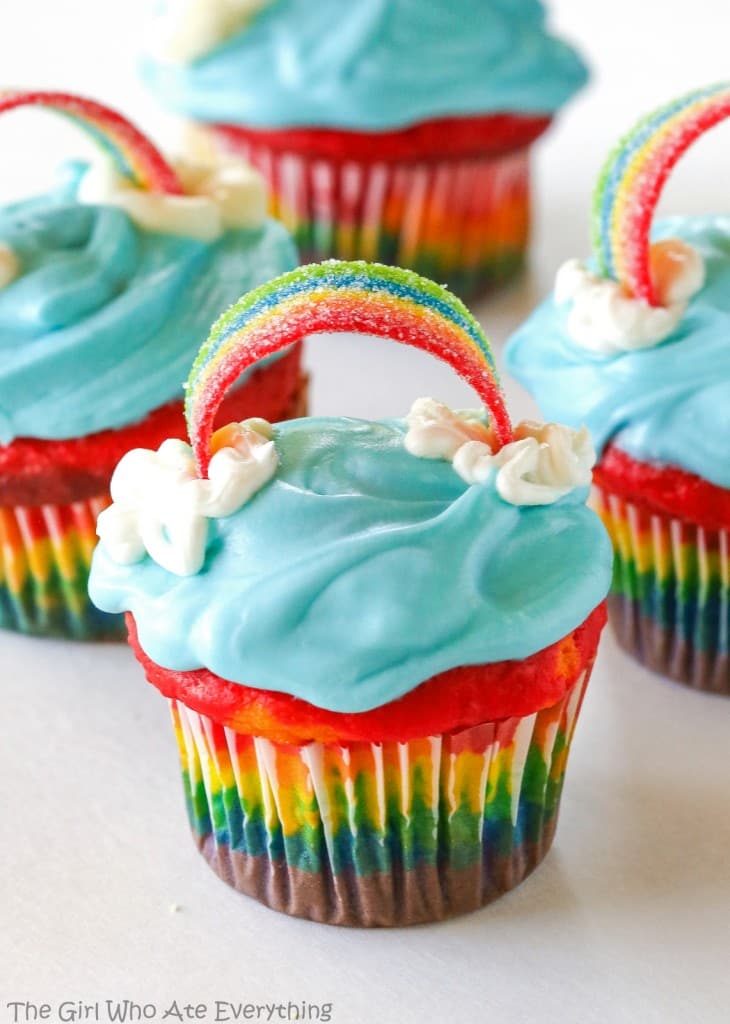 fb image - Rainbow Cupcakes