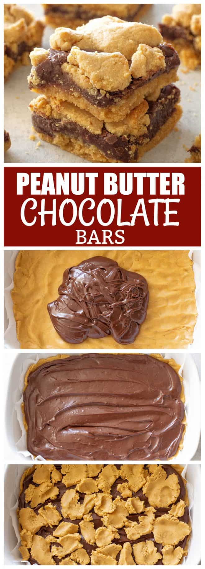 peanut butter chocolate bars