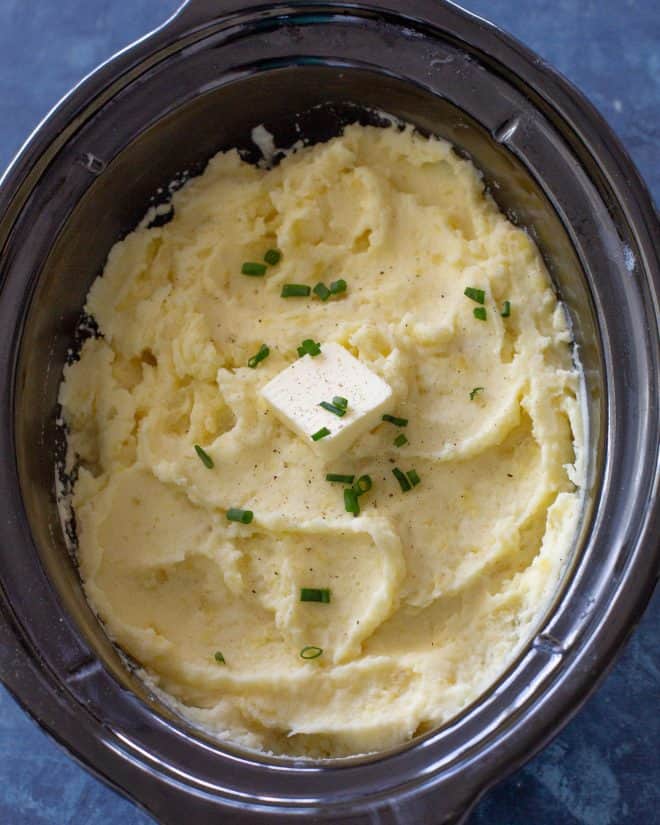 fb image - Slow Cooker Mashed Potatoes