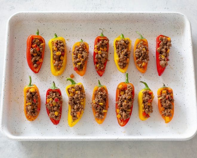 fb image - Mini Taco Stuffed Peppers