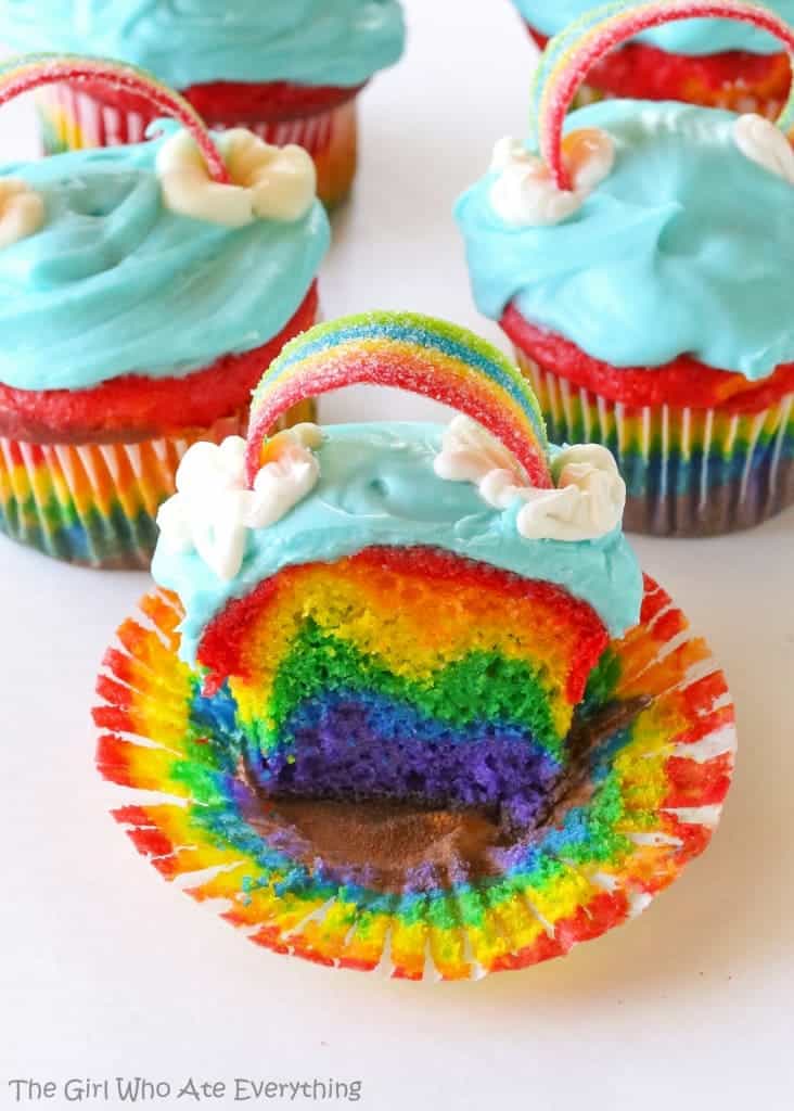 fb image - Rainbow Cupcakes