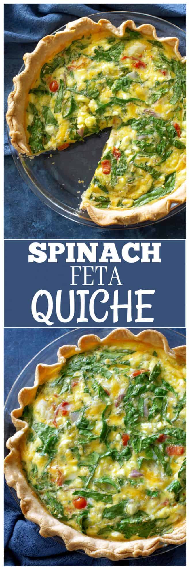 fb image - Spinach and Feta Quiche